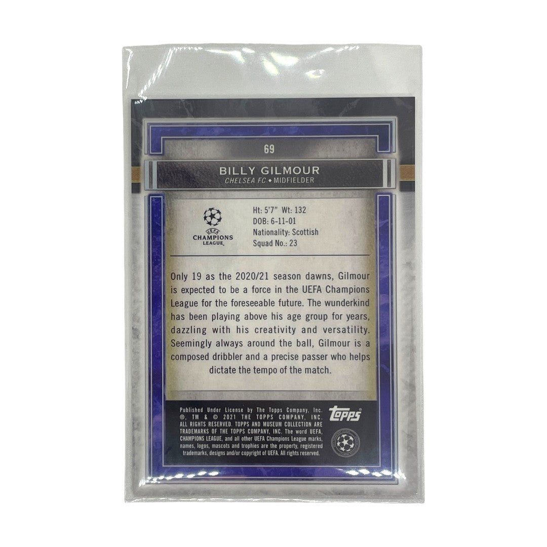 TOPPS サッカーカード MUSEUM COLLECTION BILLY GILMOUR CHELSEA 33/99 #69 中古 IT1