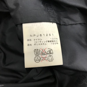 THE NORTH FACE ノースフェイス マウンテンパーカー ナイロン ネイビー 150㎝ NPJ61251 ジップパーカー 水玉 ドット 総柄 中古 M1