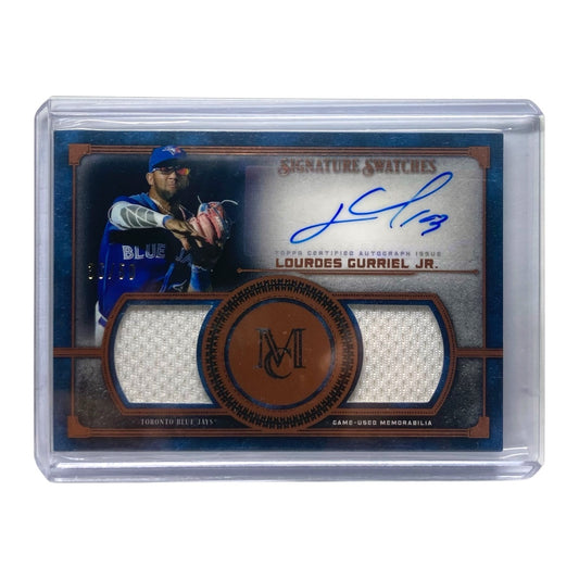 TOPPS MLBカード MUSEUM COLLECTION LOURDES GURRIEL JR. BLUE JAYS 36/50 #SSDA-LG 中古 IT2