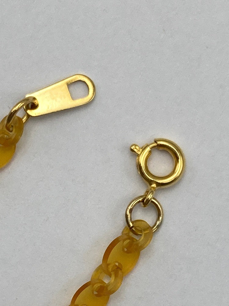 本鼈甲 べっ甲 白甲 ネックレス 中古 D4