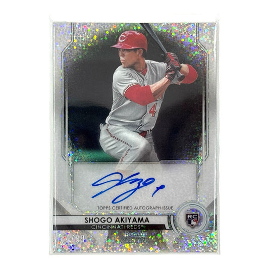 TOPPS MLBカード BOWMAN STERLING SHOGO AKIYAMA CINCINNATI REDS 04/99 #BSRA-SA 中古 IT1