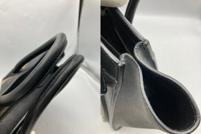 CELINE セリーヌ ラゲージ マイクロ ショッパー ハンドバッグ 中古 D4