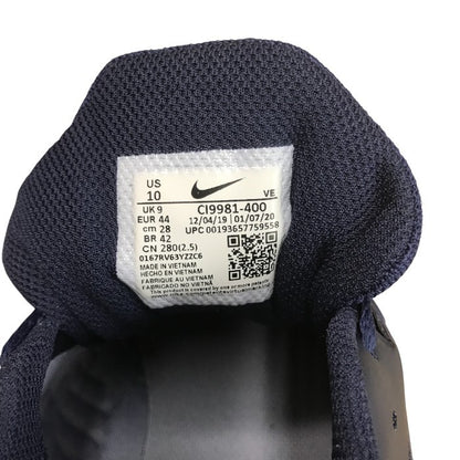 NIKE ナイキ ダウンシフター10 メンズ オールシーズン ランニングシューズ ネイビー 28cm CI9981-400 中古 N1
