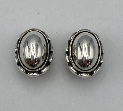 GEORG JENSEN ジョージジェンセン 2001年 ヘリテージ イヤーイヤリング SV925 中古 D4