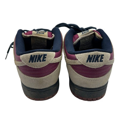 NIKE SB DUNK LOW PRO ナイキエスビー ダンク ロー プロ スニーカー BQ6817-001 バーガンディ/グレー 28cm ナイキ 靴 シューズ メンズ 希少 中古 W４