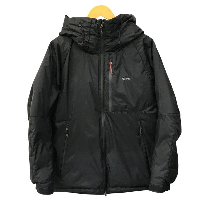 NANGA オーロラテックス ダウンジャケット メンズ アウトドア 定番 防風 防水透湿 ブラック Mサイズ K23A45 中古 T1