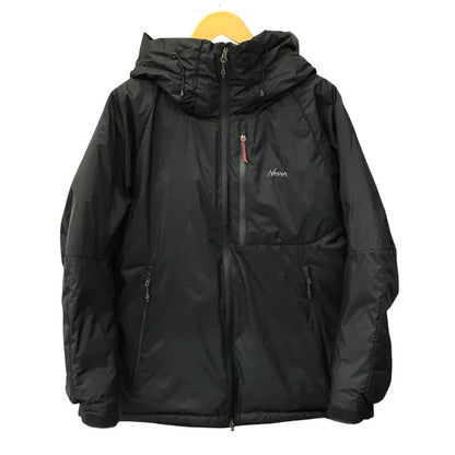 NANGA オーロラテックス ダウンジャケット メンズ アウトドア 定番 防風 防水透湿 ブラック Mサイズ K23A45 中古 T1
