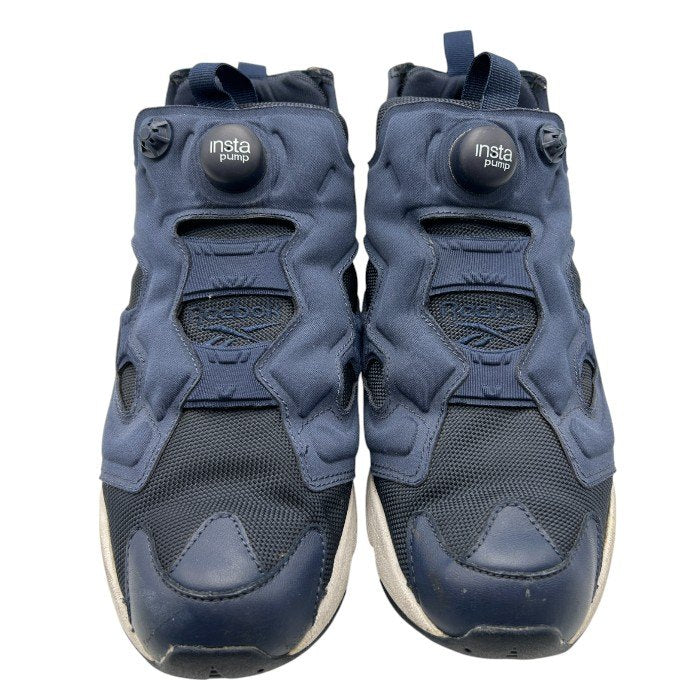 REEBOK リーボック インスタポンプフューリー スニーカー V65752 28.5cm 靴 シューズ メンズ ネイビー 中古 W４