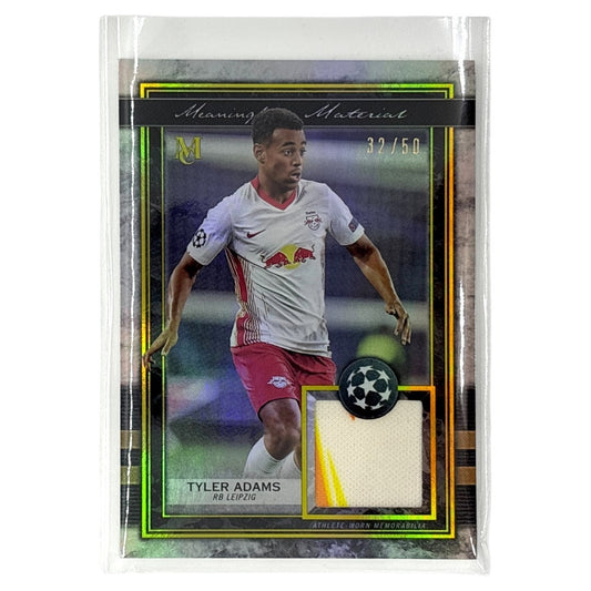 TOPPS サッカーカード MUSEUM COLLECTION TYLER ADAMS LEIPZIG /50 #MMR-TA 中古 IT1