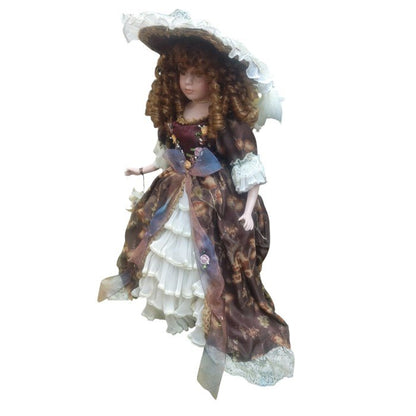 PORCELAIN DOLL ポーセリン・ドール アンティーク調 ビスクドール コレクターズドール 洋人形 中古 H4