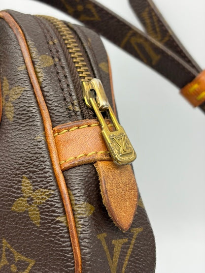 LOUIS VUITTON ルイヴィトン モノグラム 旧型 ポシェットマルリー バンドリエール M51828 ブランド おしゃれ レディース ミニ 小さめ 鞄 中古 W1