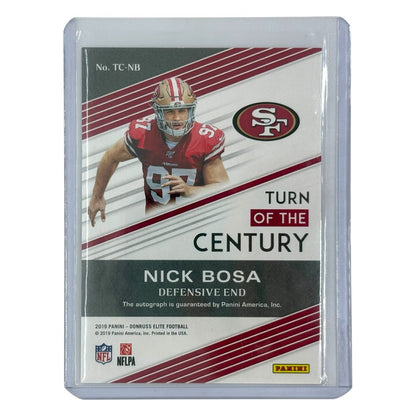 PANINI NFLカード DONRUSS ELITE NICK BOSA SAN FRANCISCO 49ERS 69/75 #TC-NB 中古 IT1