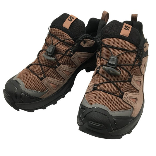[サロモン] ハイキング トレッキングシューズ X ULTRA 360 LTR GORE-TEX WOMEN (エックス ウルトラ 360 レザー ゴアテックス) L47571500 Cognac/Peppercorn/Black 23.5 cm 中古 Y4