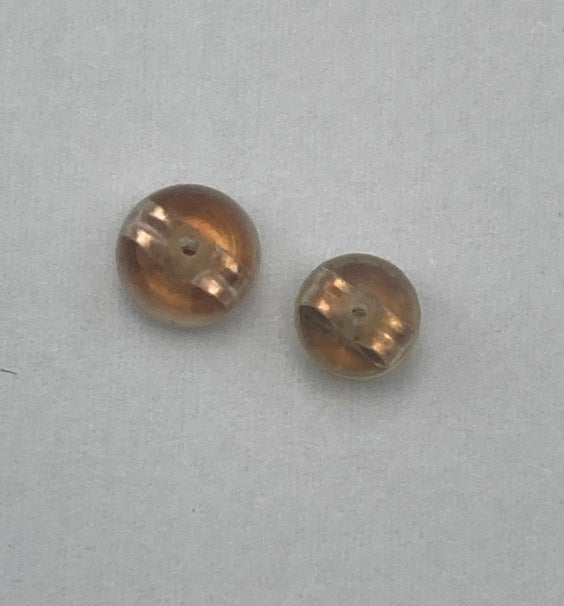 4℃ ヨンドシー K10PG キュービックジルコニア フラワーモチーフ ピアス 中古 D4