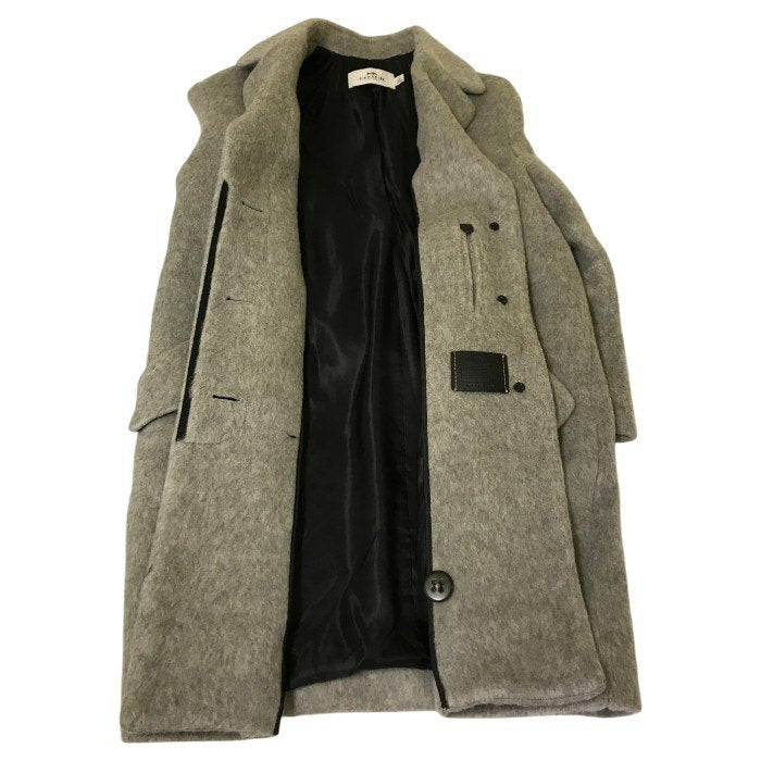 COACH コーチ チェスターコート レディース 冬 モヘヤ グレー XSサイズ 10792 アウター ウール ブランド 中古 W1