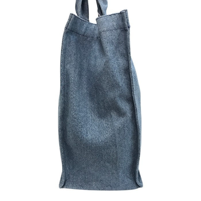 STELLA McCARTNEY KIDS ステラマッカートニー トートバック レディース/キッズ デニム生地 ロゴ A4収納 ブルー TY0A98 Z3618 中古 T1