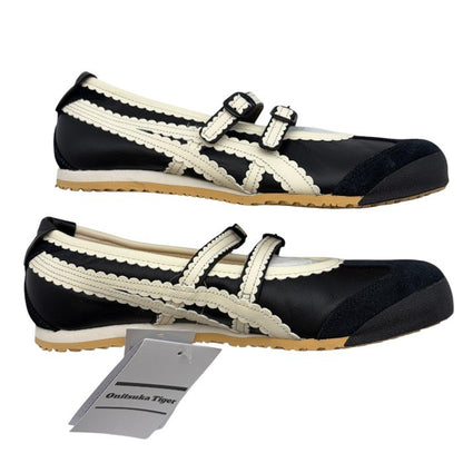 未使用品 onitsuka Tiger オニツカタイガー MEXICO 66 バレエシューズ 1182A678-001 24cm 靴 シューズ かわいい レディース 中古 W1