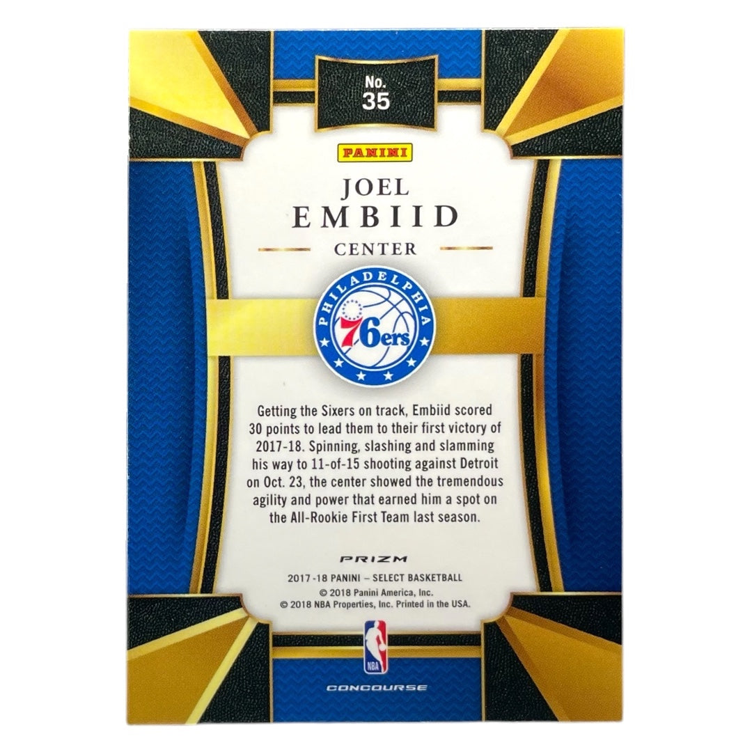 PANINI NBAカード SELECT PRIZM JOEL EMBIID 76ERS #35 中古 IT2