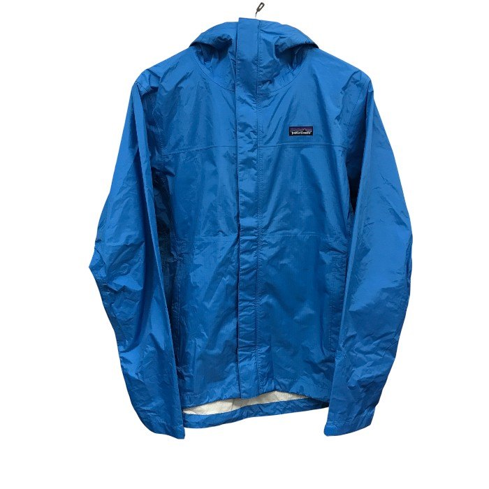 patagonia パタゴニア トレントシェル ジャケット メンズ マウンテンパーカ 防水性 透湿性 ブルー Mサイズ 83800FA12 中古 M1