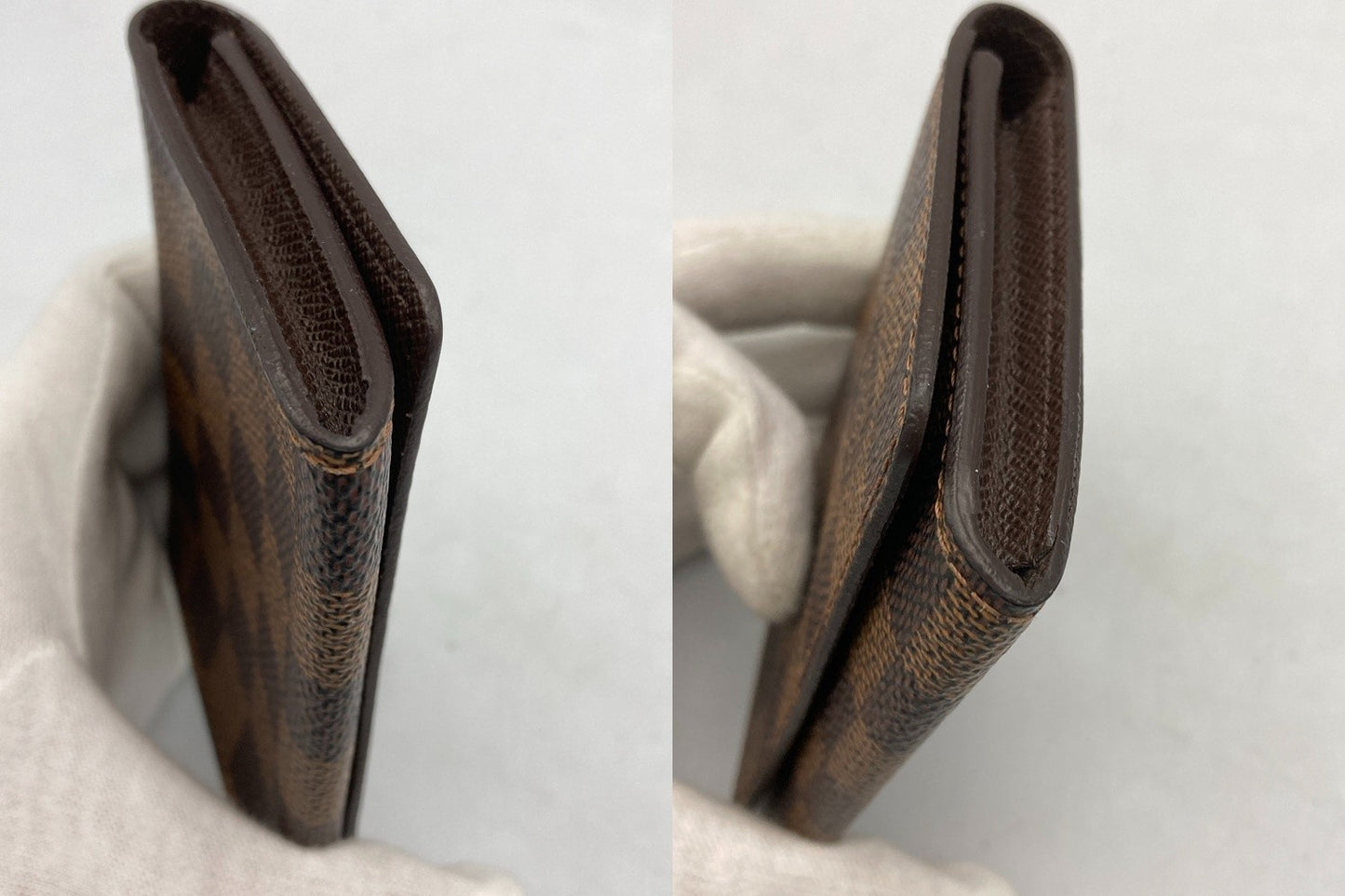 LOUIS VUITTON ルイヴィトン ダミエ アンヴェロップ カルト ドゥ ヴィジット 名刺入れ/カードケース N62920 中古 D4