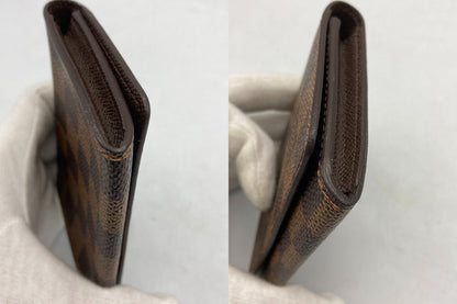 LOUIS VUITTON ルイヴィトン ダミエ アンヴェロップ カルト ドゥ ヴィジット 名刺入れ/カードケース N62920 中古 D4