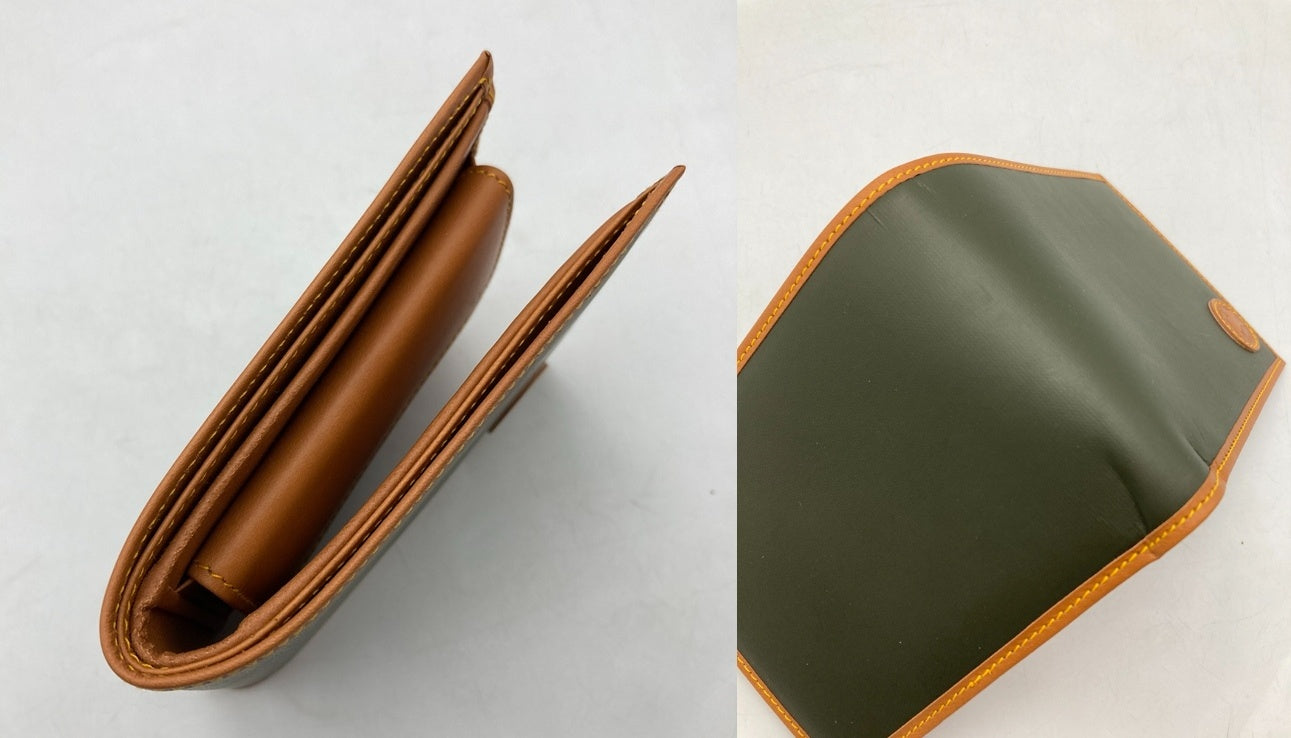 HUNTING WORLD ハンティングワールド バチュークロス 2つ折り財布 中古 D4