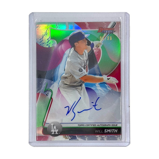 TOPPS MLBカード BOWMAN'S BEST WILL SMITH LOS ANGELES DODGERS 93/99 #B20-WS 中古 IT1