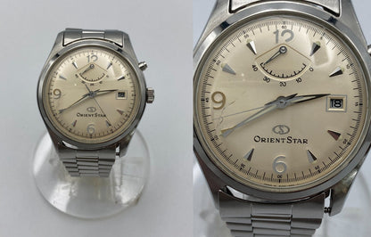 【ジャンク品】 ORIENT STAR オリエントスター オートマティック 腕時計 EX0C-C0 CS 中古 D4