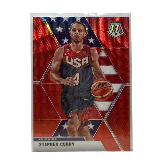 PANINI NBAカード MOSAIC PRIZM STEPHEN CURRY USA BASKETBALL #260 中古 IT2