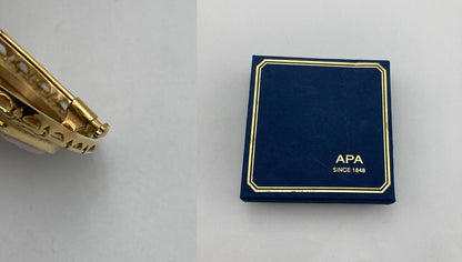 GIOVANNI APA ジョバンニ アパ K18 カメオ ブローチ/ペンダントトップ 中古 D4