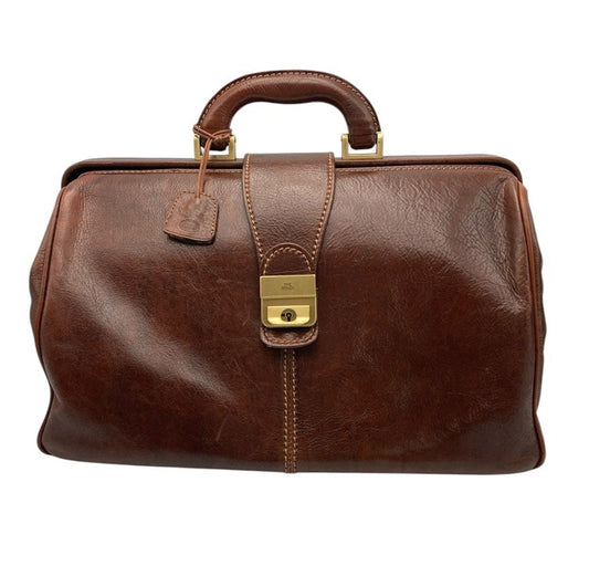 THE BRIDGE ザ ブリッジ レザー ドクターズバッグ ダレスバッグ 中古 D4