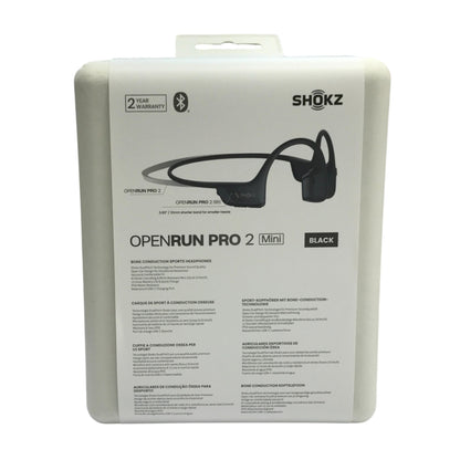Shokz OpenRun Pro 2 Mini 骨伝導イヤホン ブラック 耳かけ型 スポーツ ワイヤレス SKZ-EP-000033 中古 T1