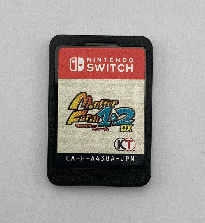 Nintendo Switch ソフト モンスターファーム1&2 DX 中古 D4