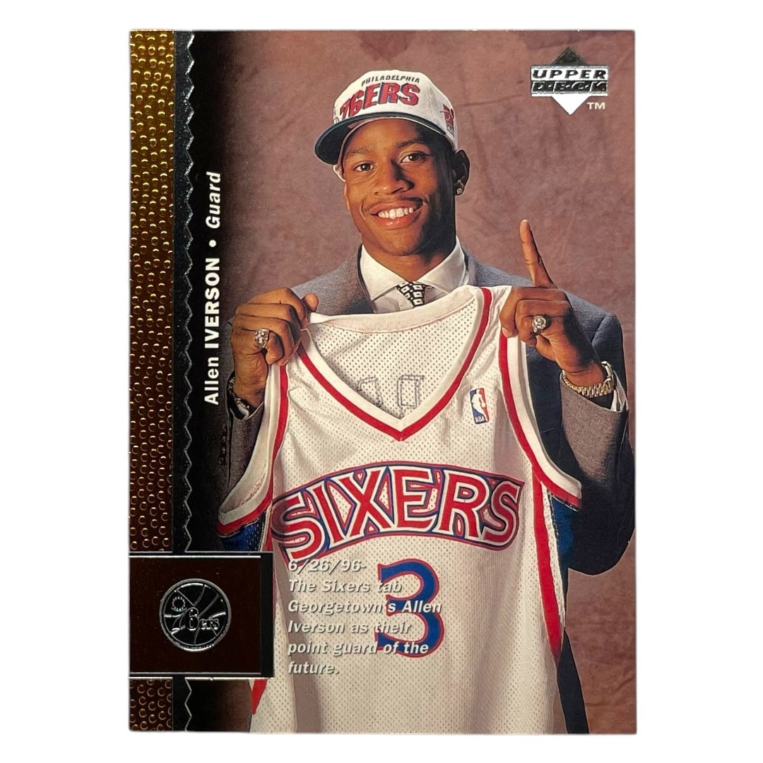 UPPER DECK NBAカード ALLEN IVERSON PHILADELPHIA 76ERS #91 中古 IT2