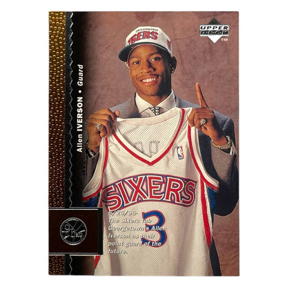 UPPER DECK NBAカード ALLEN IVERSON PHILADELPHIA 76ERS #91 中古 IT2
