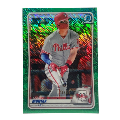 TOPPS MLBカード BOWMAN CHROME MICKEY MONIAK PHILLIES 23/99 #BCP-167 中古 IT2