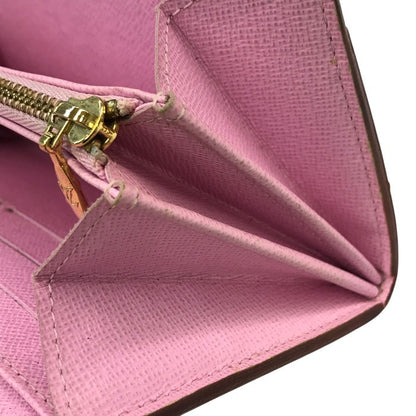 LOUIS VUITTON ルイヴィトン ポルトフォイユサラ モノグラム マルチカラー 長財布 レディース 二つ折り 旧型 ブロン/ホワイト M93744 中古 T1