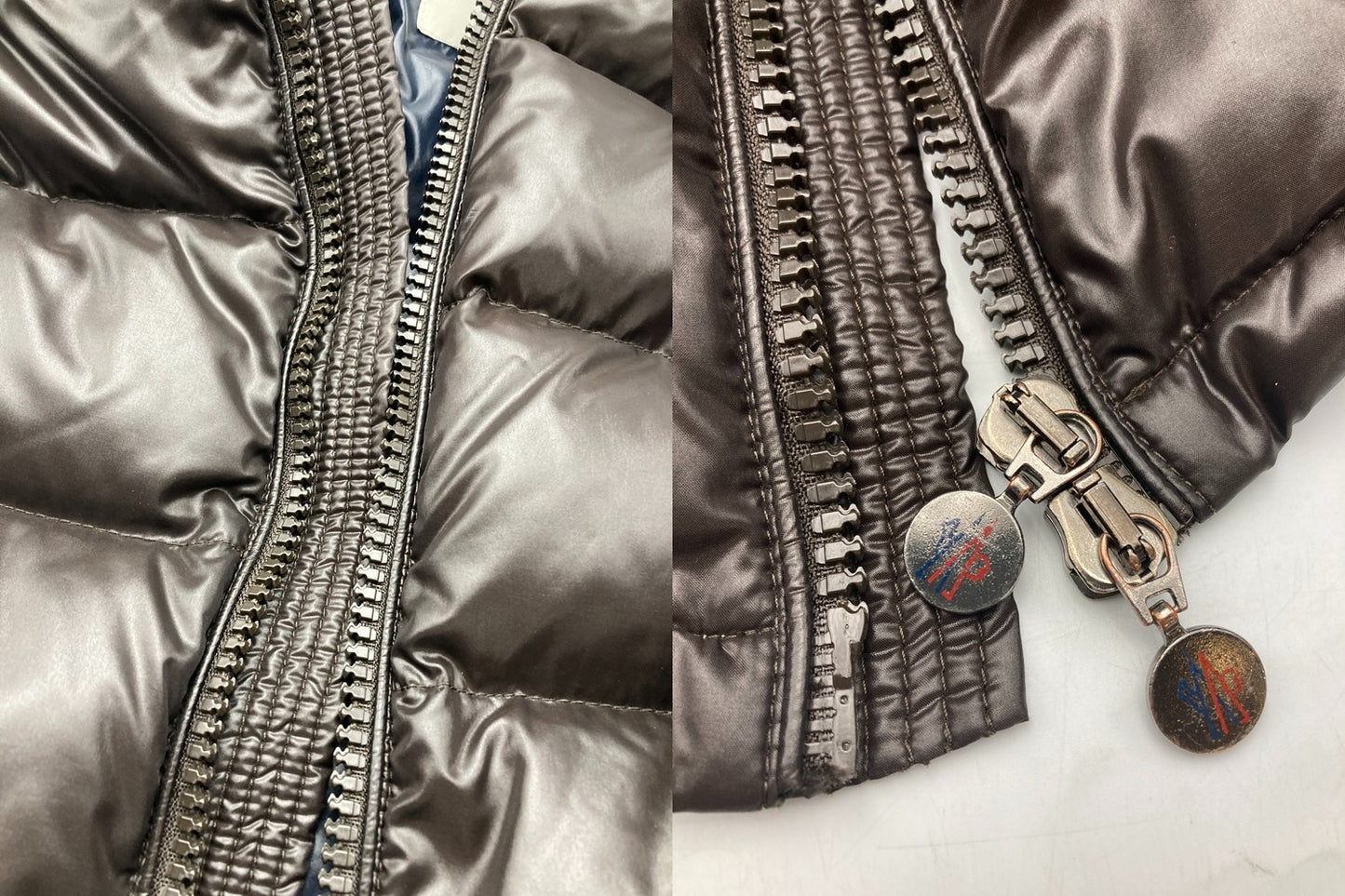 MONCLER モンクレール Maya ダウンジャケット サイズ1 220914036605 98950 メンズ ダークブラウン 中古 D4