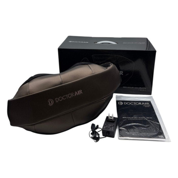 DOCTORAIR ドクターエア 3Dネックマッサージャー プレミアム MN-05 医療機器認証番号：303AHBZX00026000 家電 マッサージ機 健康家電 肩 首 中古 W1