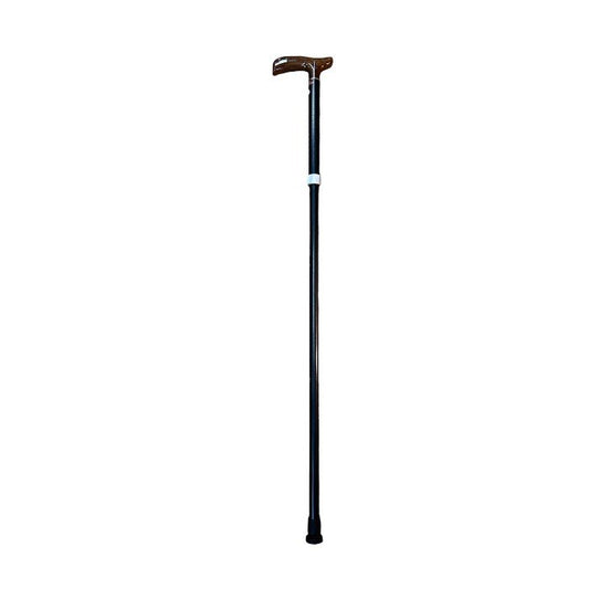 田辺プレス 超軽量合金製 伸縮式杖 かるケイン 青墨(あおずみ) Lサイズ 85~95cm MGPN-011 杖 高齢者 歩行補助 長さ調整 中古 W４