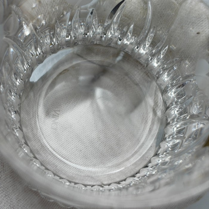 davinci crystal ダヴィンチクリスタル ロックグラス ペア 洋食器 おしゃれ 酒器 2客 セット 中古 W1