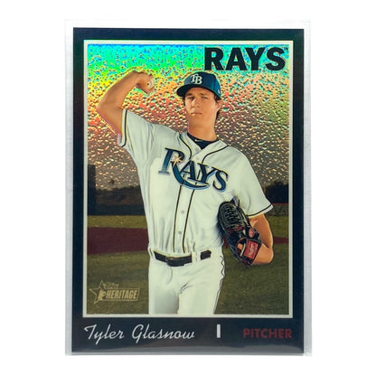 TOPPS MLBカード HERITAGE TYLER ALLEN GLASNOW RAYS 62/69 #THC-538 中古 IT2