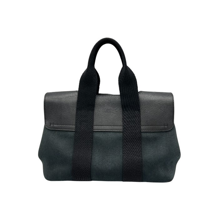 HERMES エルメス ヴァルパライソMM ハンドバッグ 鞄 ブランド レザー キャンバス レディース 中古 W４