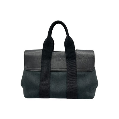 HERMES エルメス ヴァルパライソMM ハンドバッグ 鞄 ブランド レザー キャンバス レディース 中古 W４