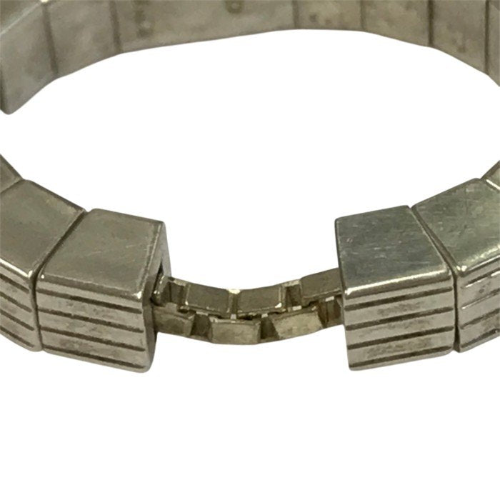 GUCCI グッチ キューブチェーン リング メンズ シルバー925 Silver ブロック 15号 中古 T1