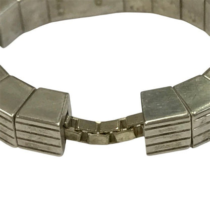 GUCCI グッチ キューブチェーン リング メンズ シルバー925 Silver ブロック 15号 中古 T1