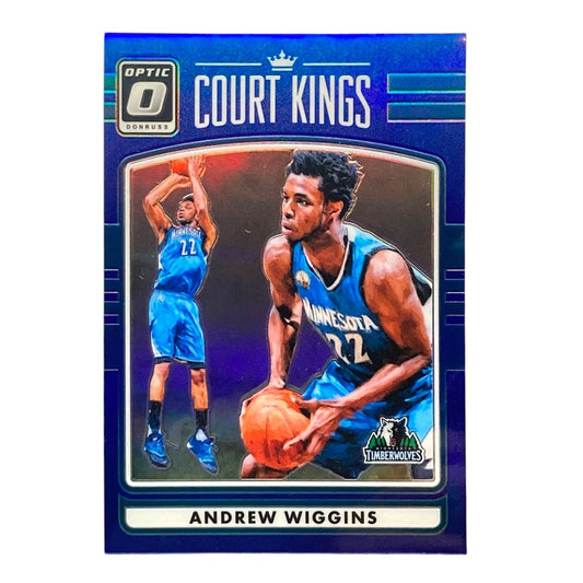 PANINI NBAカード DONRUSS OPTIC PRIZM ANDREW WIGGINS TIMBERWOLVES 02/49 #25 中古 IT2
