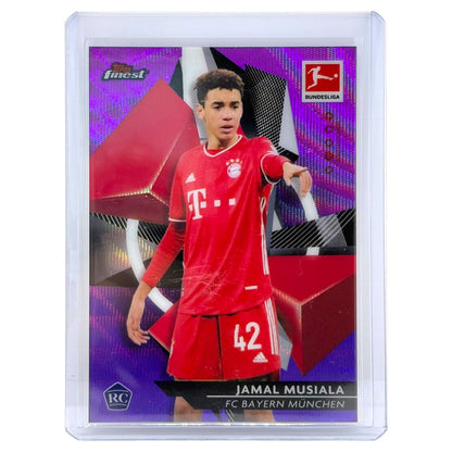 TOPPS サッカーカード FINEST JAMAL MUSIALA BAYERN MUNCHEN /250 #82 中古 IT1
