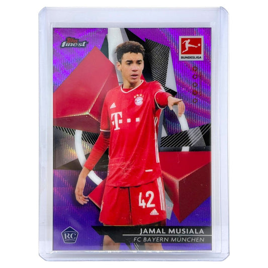 TOPPS サッカーカード FINEST JAMAL MUSIALA BAYERN MUNCHEN /250 #82 中古 IT1