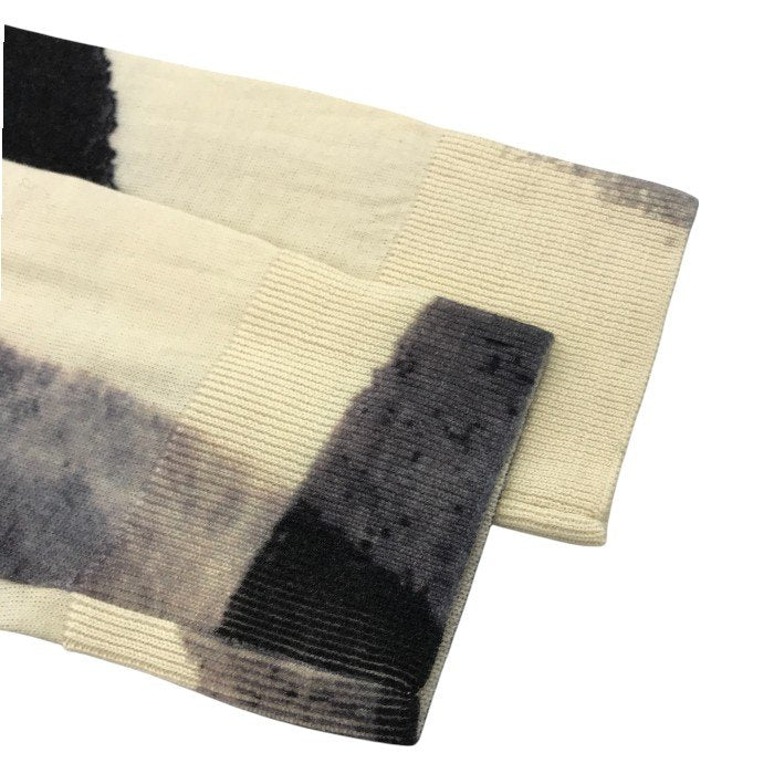 EMPORIO ARMAN エンポリオアルマーニ ニットトップス メンズ 秋冬 綿100％ アイボリー/グレー Mサイズ 3D1MV7 1M07Z 中古 M1